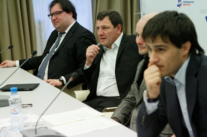 Максут Шадаев, Илья Массух, Георгий Жуков, Руслан Гаттаров. Фото ТАСС-Телеком/ Яна Плехова