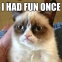 Изображение с официального сайта Угрюмой кошки grumpycats.com