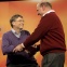 Стив Баллмер и Билл Гейтс во время презентации Windows Vista в 2006 году